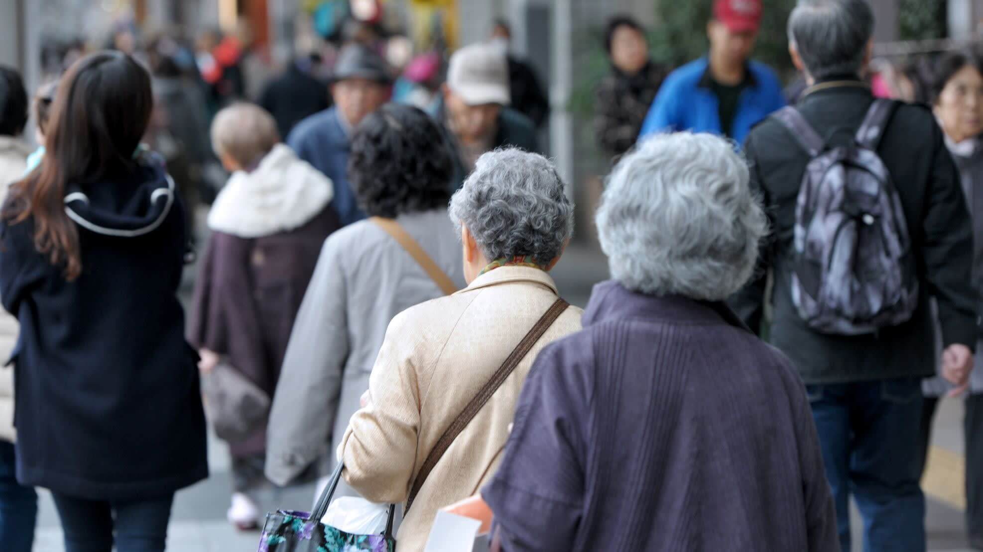 Tình trạng già hóa dân số ở Nhật đang ở mức báo động