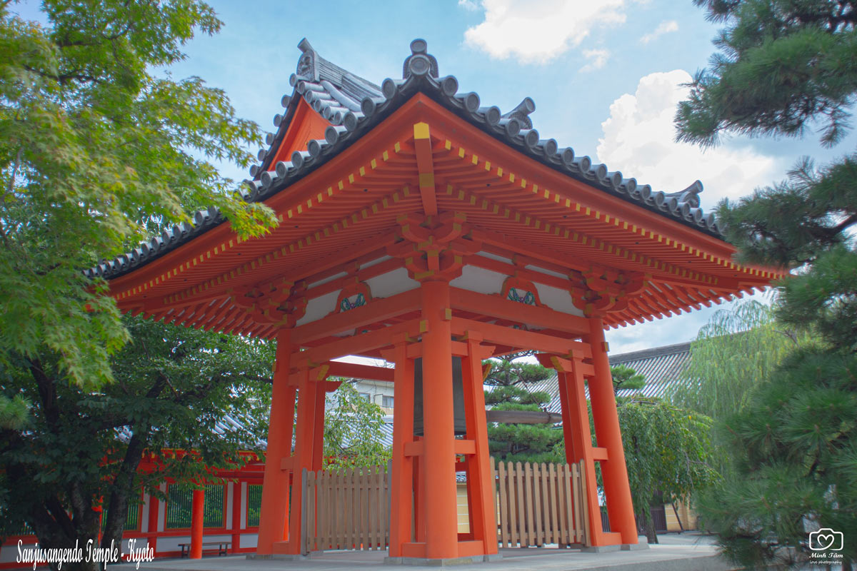 Đền Sanjusangendo Nhật Bản - Đền gỗ 33 gian dài nhất Nhật Bản