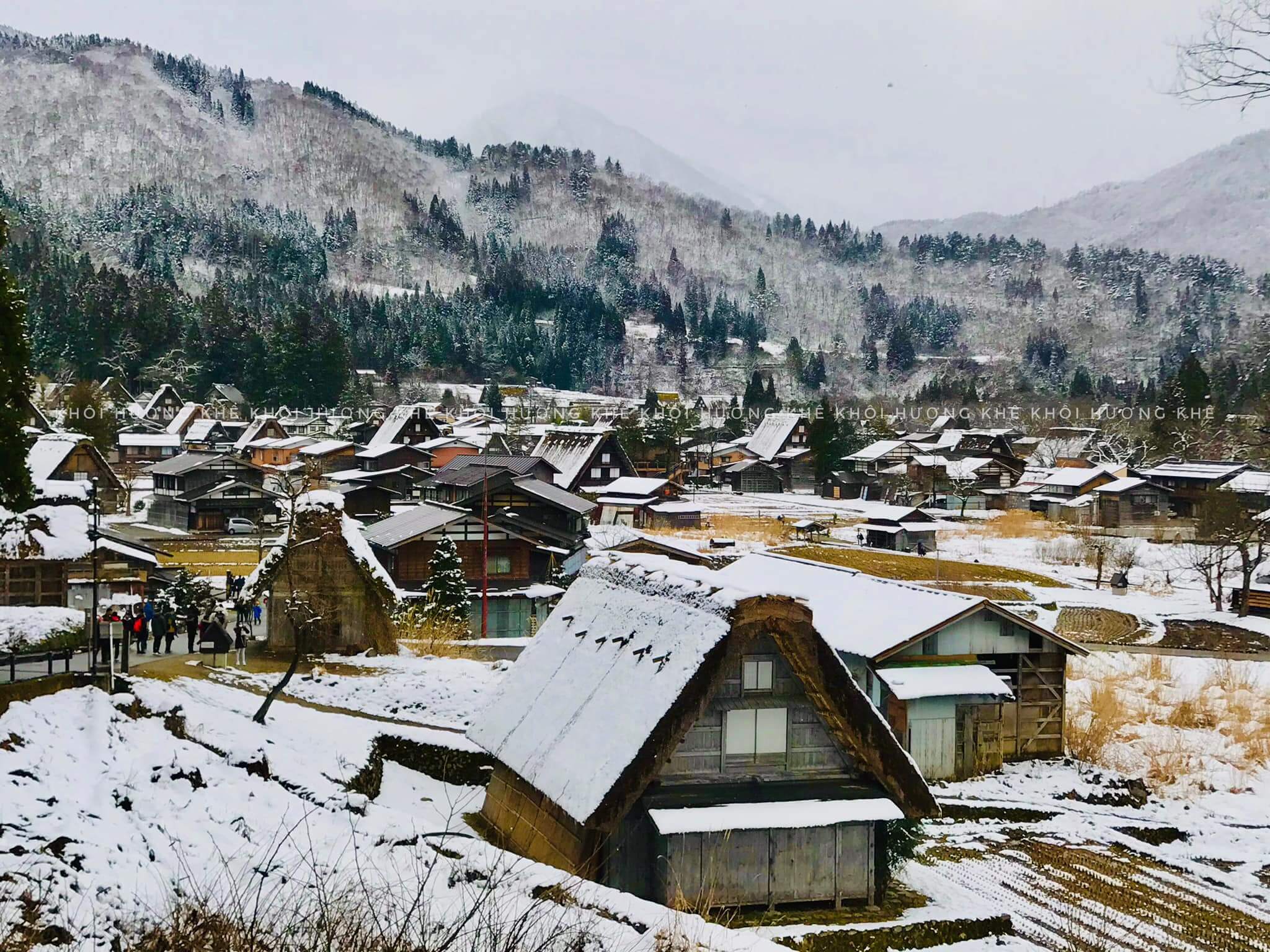 Làng cổ Shirakawago xinh đẹp vào mùa đông