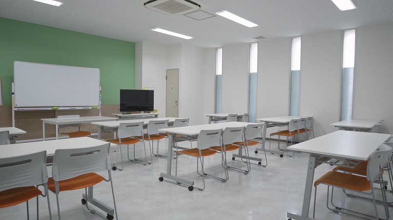 Hình ảnh một lớp học tại học viện 