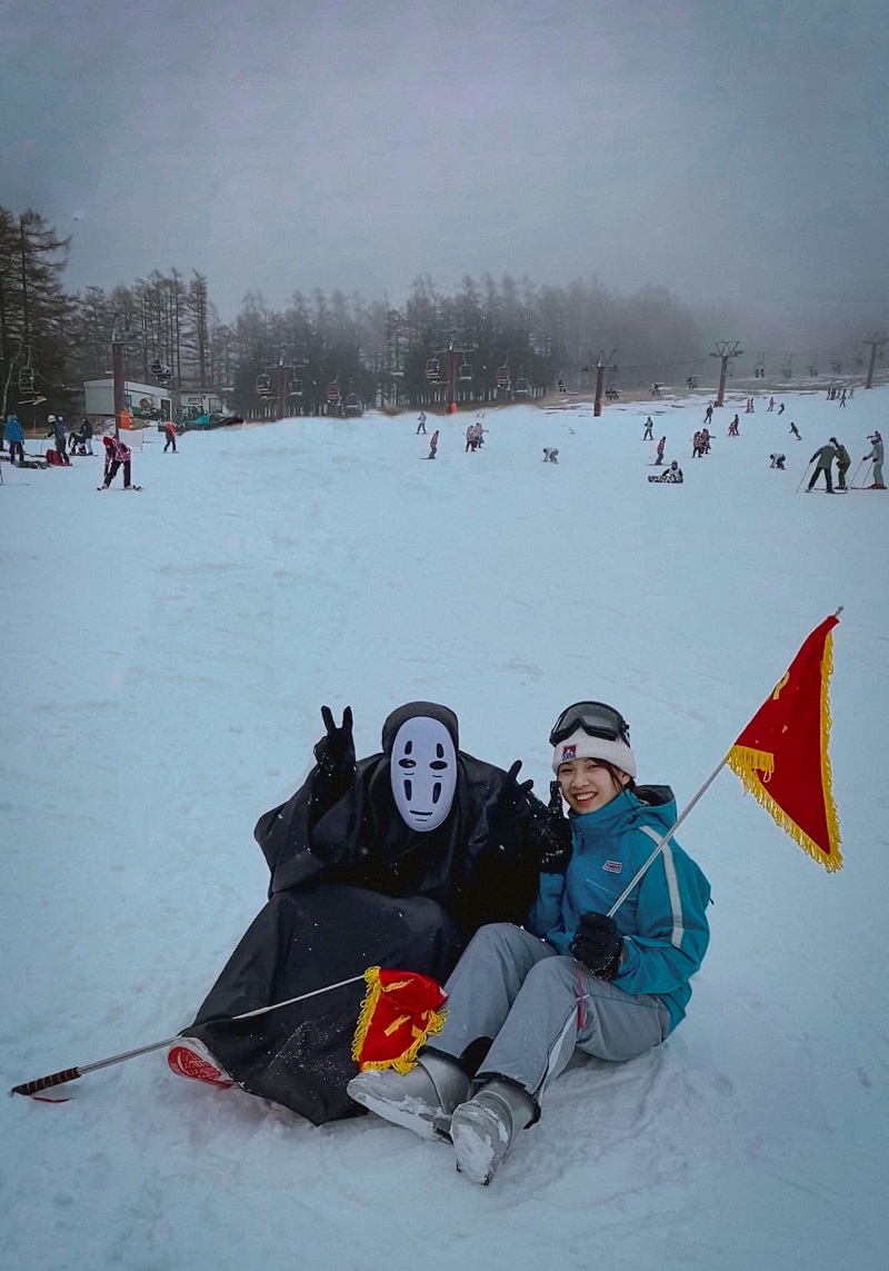 bãi trượt tuyết Yunomaru