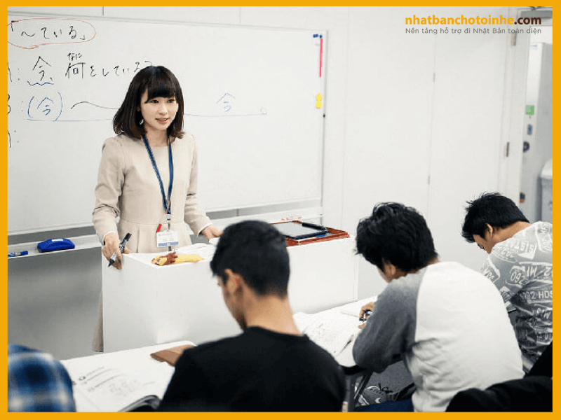 Một giờ học tại Trường Nhật ngữ trung tâm Tokyo (TCJ)