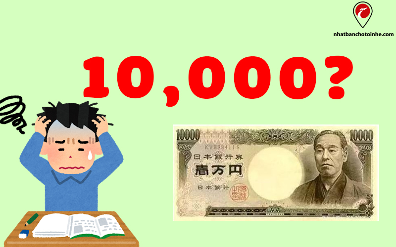 Cách đếm 10.000 trong tiếng Nhật