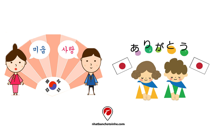 Hệ thống ngôn ngữ tiếng Hàn và tiếng Nhật
