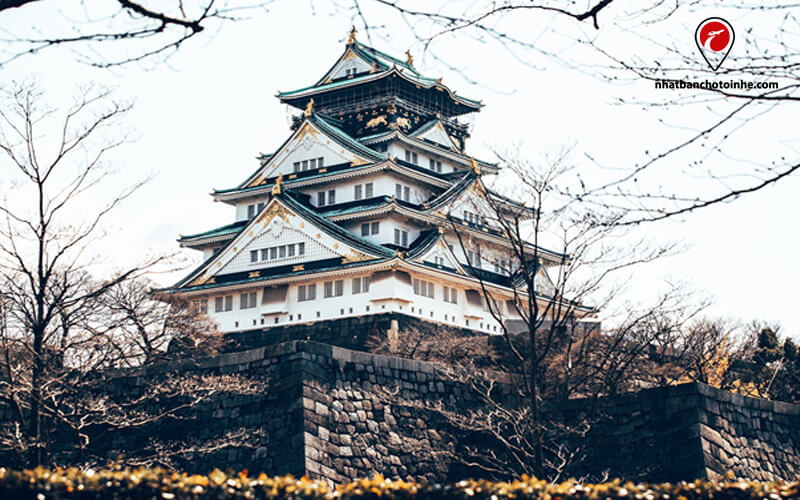 Địa điểm du lịch Nhật Bản tự túc: Thành Osaka