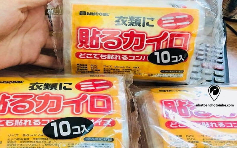 miếng dán giữ nhiệt Nhật Bản: Mycoal là một trong những thương hiệu quen thuộc với mọi người