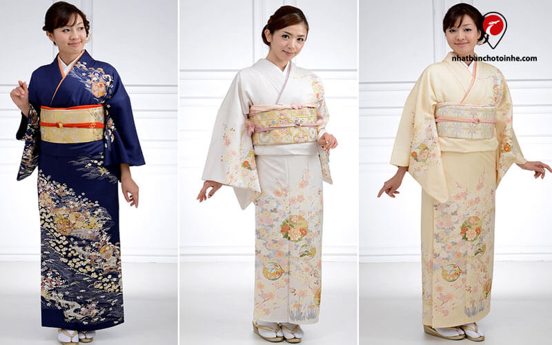 Trang phục truyền thống Nhật Bản: Houmongi được mặc nhiều hơn khi đến các bữa tiệc thuần Nhật