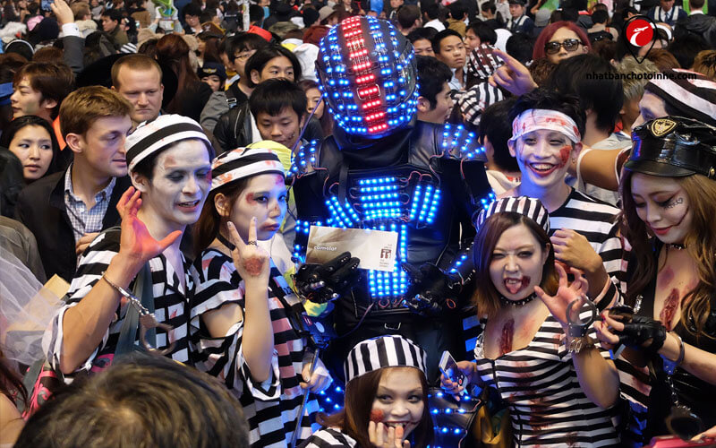 Du lịch Nhật Bản tháng 10: Halloween tại Shibuya của giới trẻ