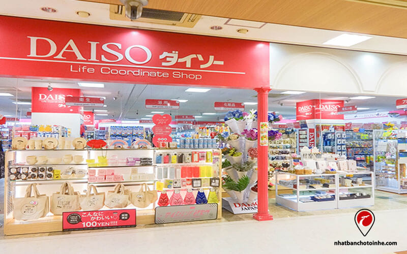 Tất cả mặt hàng ở siêu thị Daiso chỉ cùng 1 mức giá 100 Yên