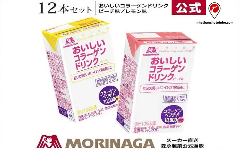Nước uống Morinaga Oishi Collagen