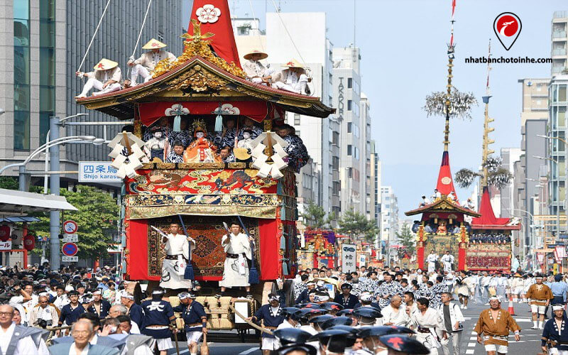 Du lịch Nhật Bản tháng 7 có Lễ hội Gion Matsuri