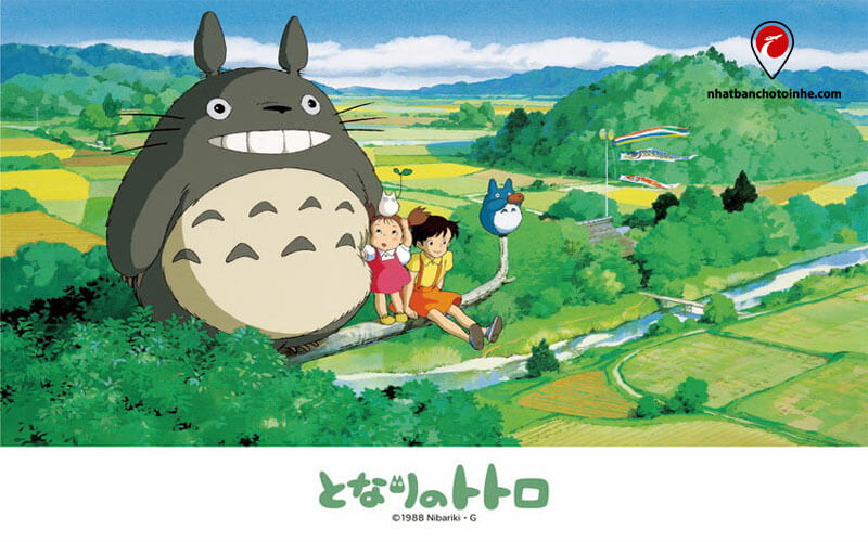 học tiếng Nhật qua phim hoạt hình Totoro