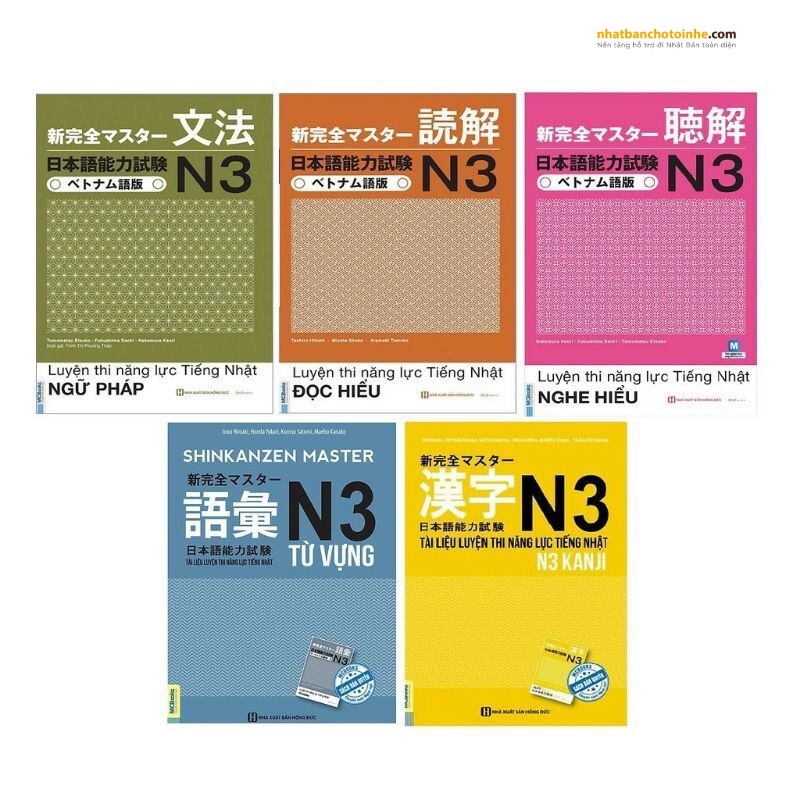 Sách học tiếng Nhật N3 Shinkanzen Masuta