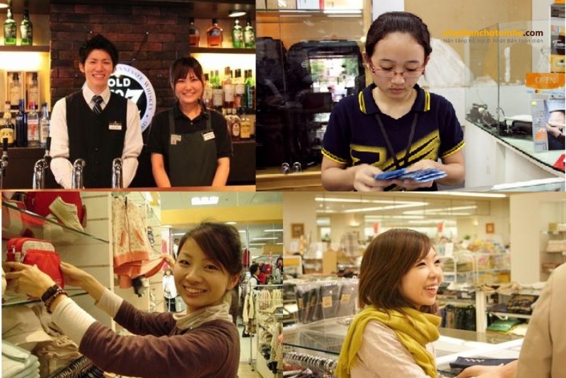 Các công việc làm thêm có mức lương cao ở Nhật
