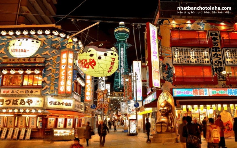Osaka là thành phố lớn thứ ba của Nhật Bản