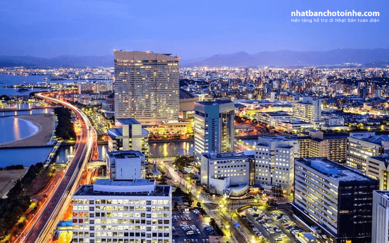 Fukuoka là thành phố lớn thứ sáu của Nhật Bản