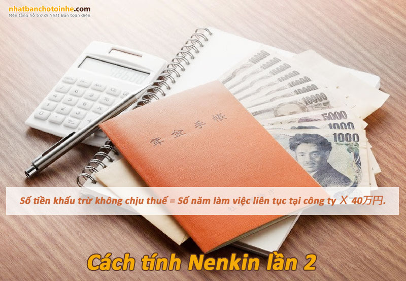 Cách tính Nenkin lần 2