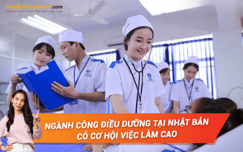 Du học Nhật Bản ngành điều dưỡng