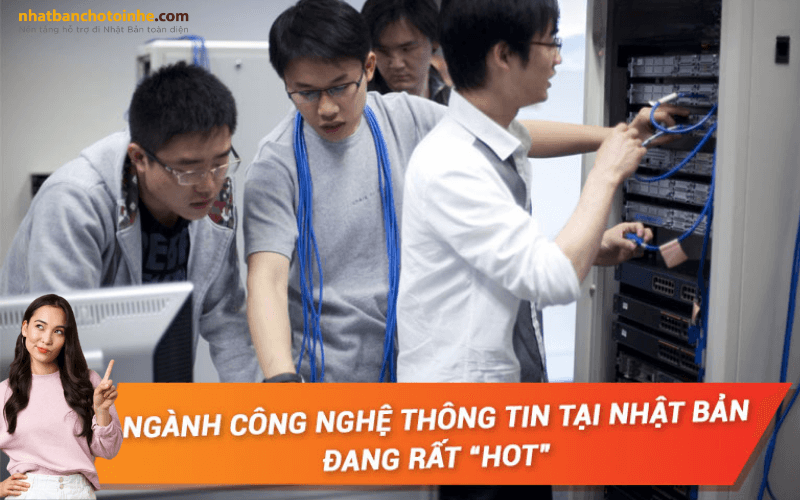 Du học Nhật Bản ngành CNTT