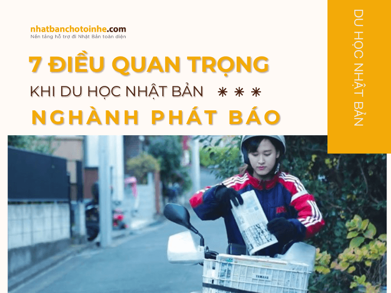 Du học Nhật Bản ngành phát báo và những điều cần biết