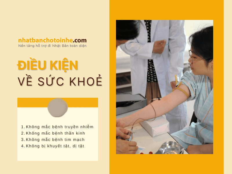 Cập nhật điều kiện về sức khỏe khi du học Nhật 2023