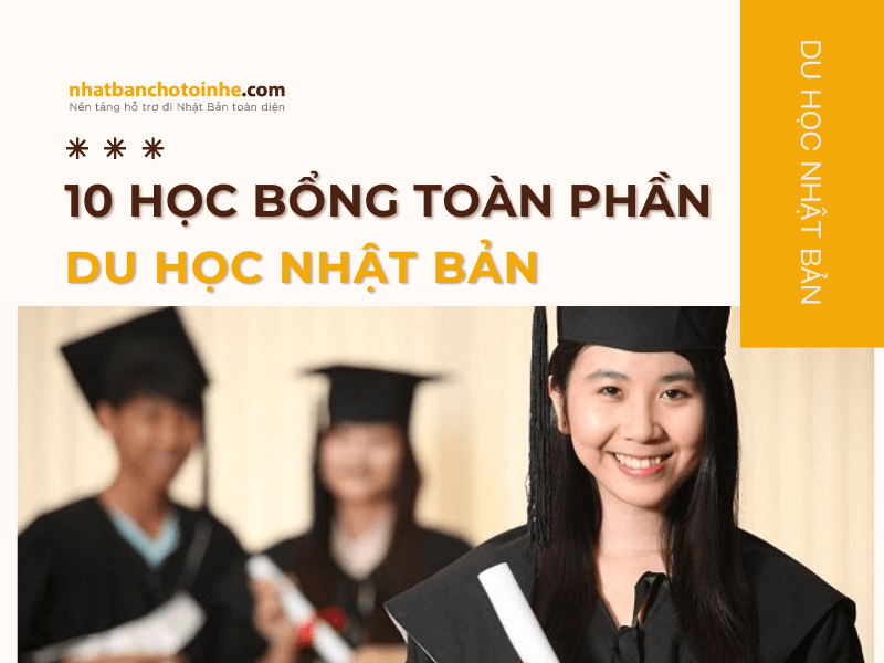 Săn học bổng toàn phần du học Nhật Bản