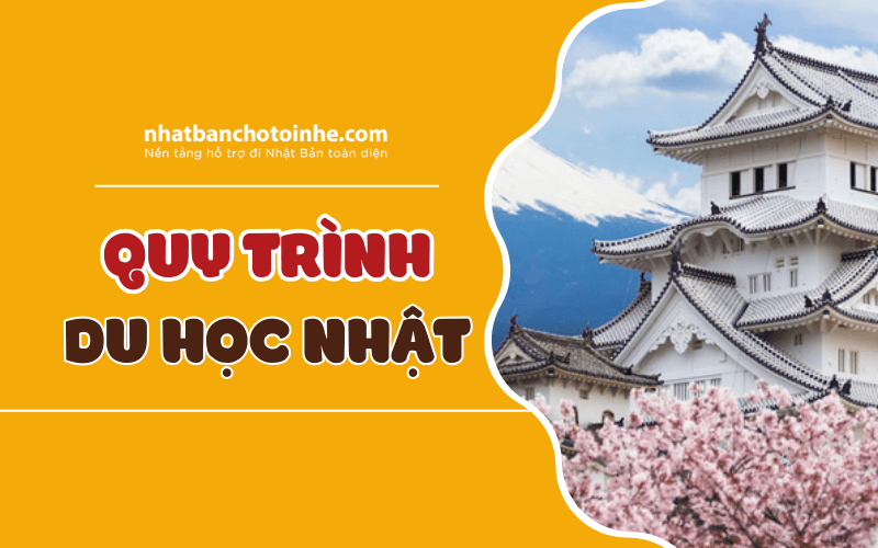 Nên nắm rõ quy trình du học Nhật Bản