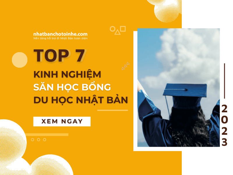 Tổng hợp kinh nghiệm săn học bổng du học Nhật Bản