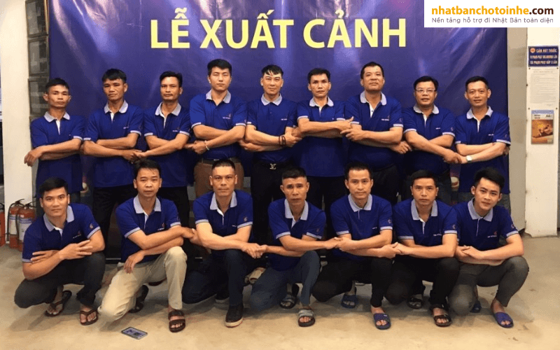 Hình ảnh buổi lễ xuất cảnh tại Trung tâm du học Việt Phát đi Nhật. nguồn : duhocvietphat.vn