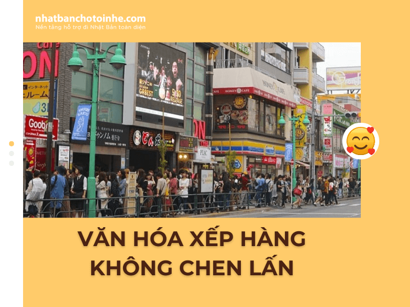 Xếp hàng chờ đợi đến lượt