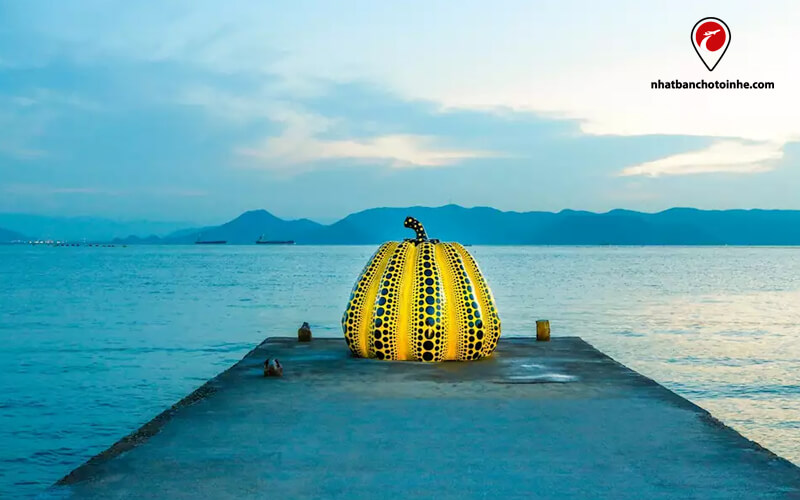 Đảo Naoshima một trong những cảnh đẹp Nhật Bản.