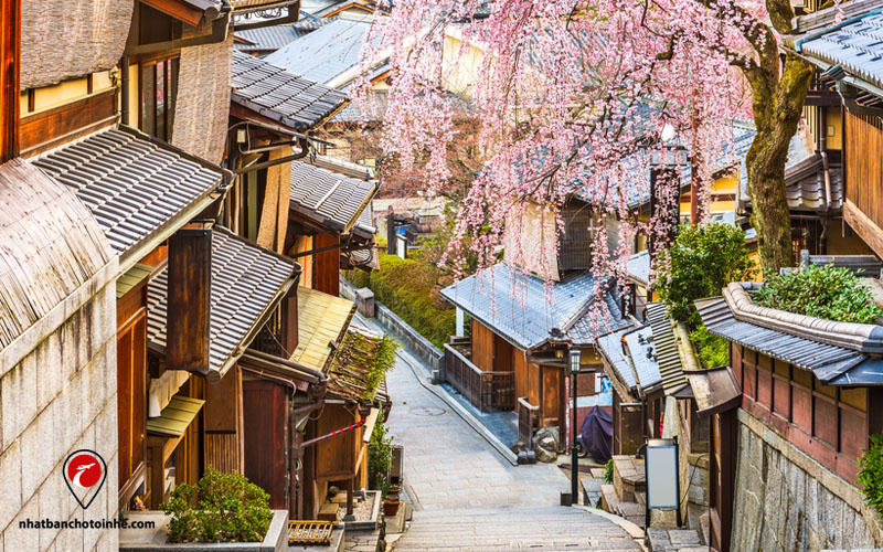 Khu phố cổ Higashiyama ở Kyoto