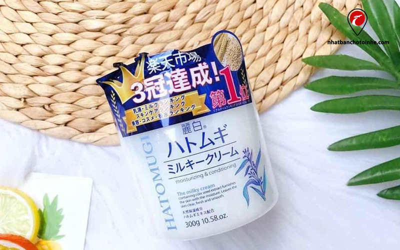 Kem dưỡng da Nhật Bản Hatomugi Moisturizing