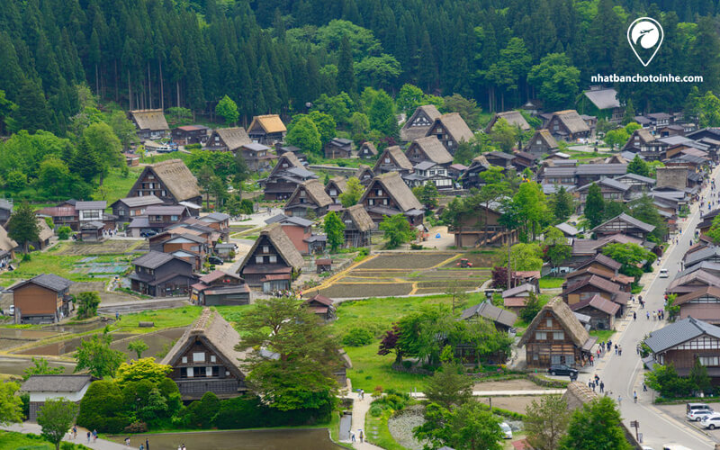 Làng cổ Hida Takayama.