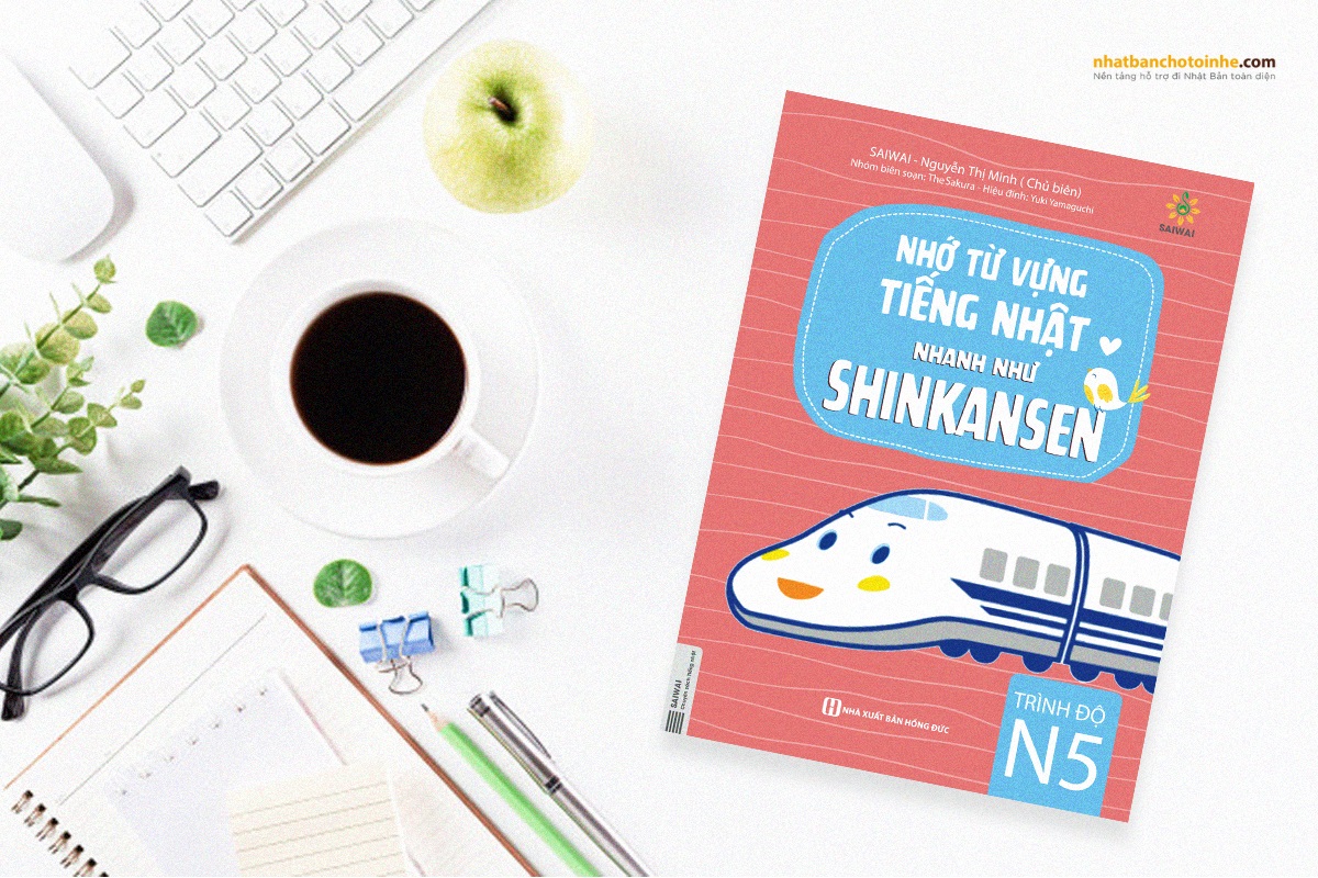 Sách học từ vựng tiếng Nhật shinkanzen