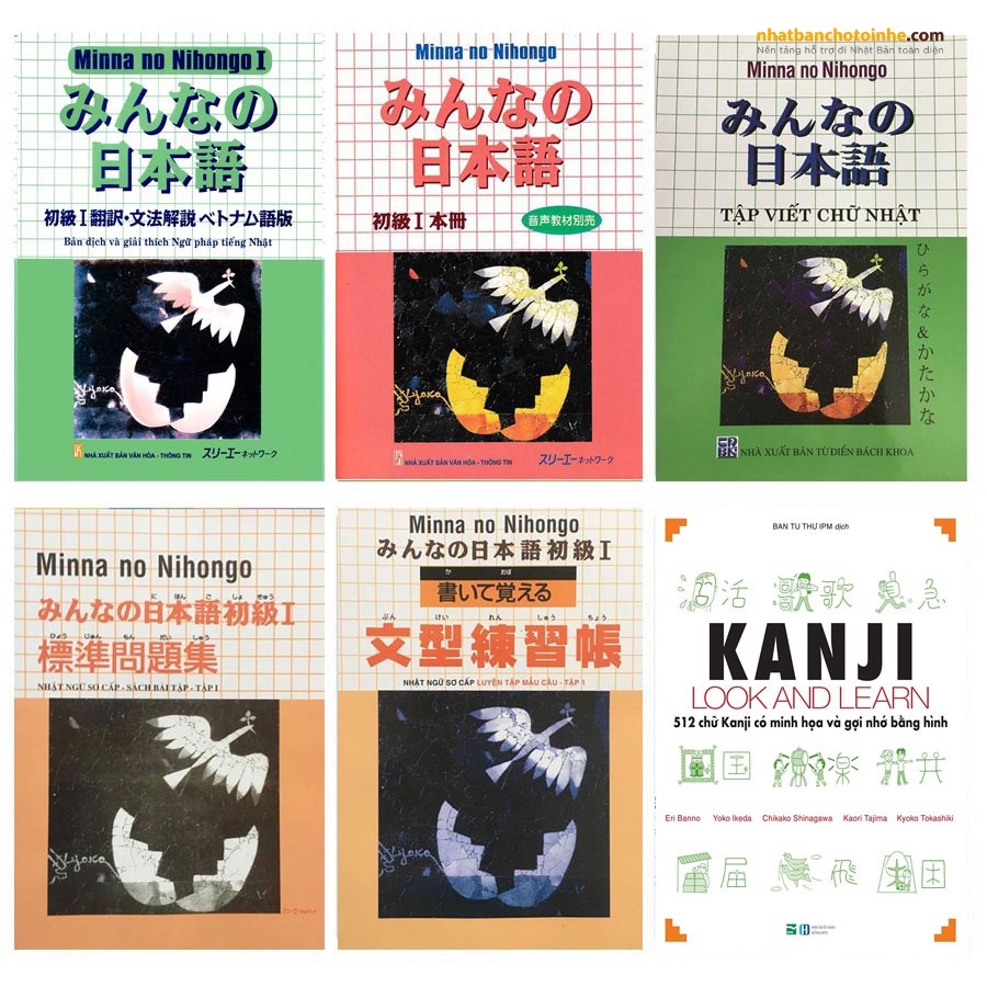 Sách tiếng nhật N5 – Giáo trình Minna No Nihongo