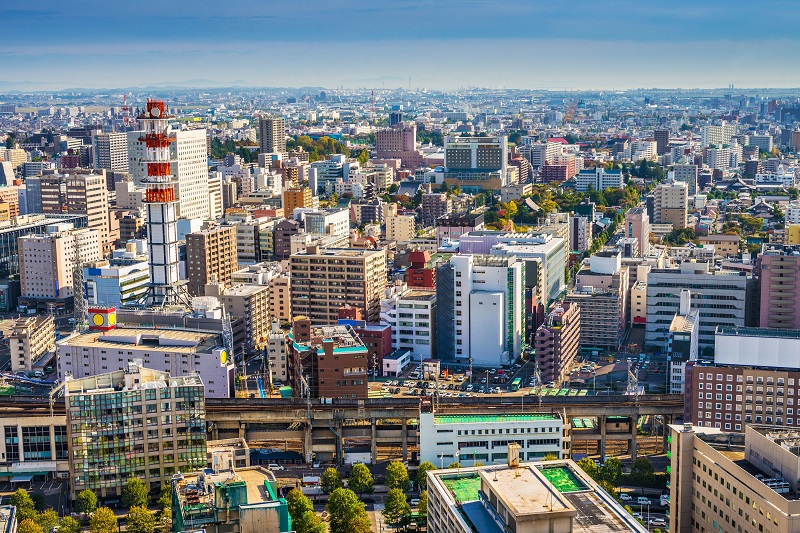 Tỉnh Miyagi nằm tại cửa ngõ vùng Tohoku