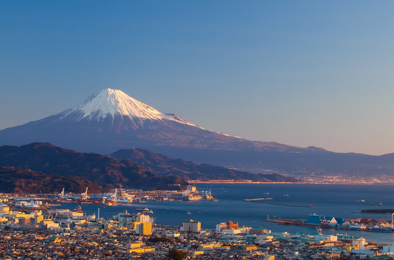 Shizuoka có khí hậu ấm áp