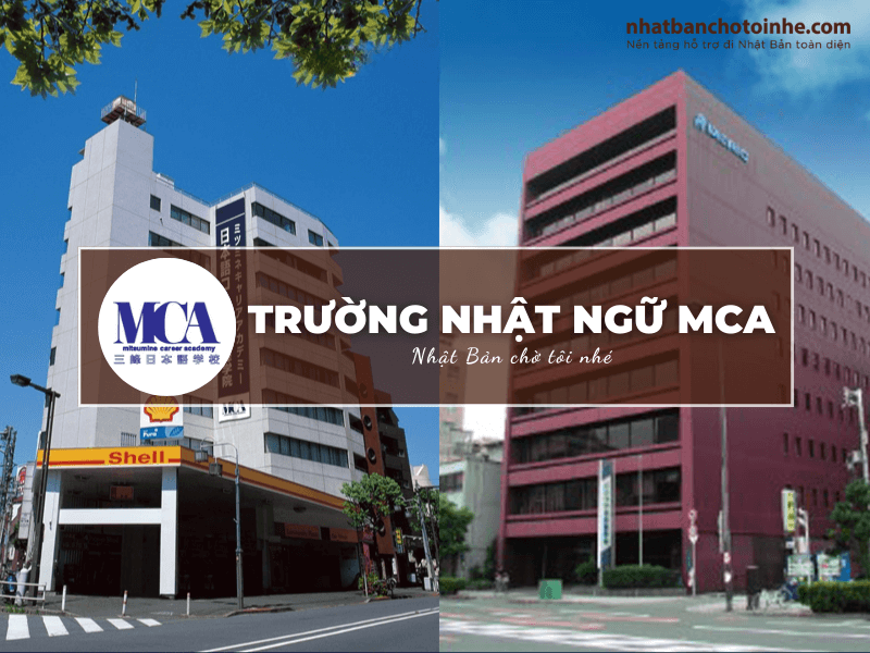 Trường nhật ngữ MCA nằm ở trung tâm Tokyo